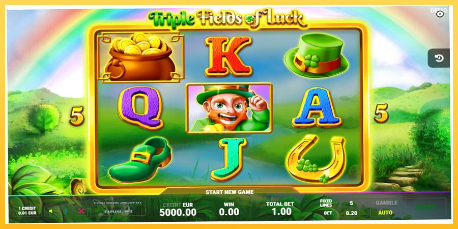 Игровой аппарат Triple Fields of Luck - игра на реальные деньги, картинка 1