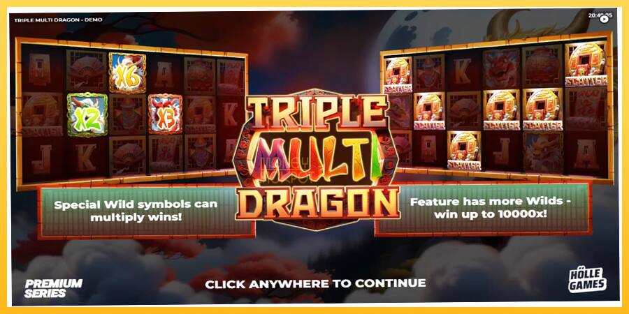 Игровой аппарат Triple Multi Dragon - игра на реальные деньги, картинка 1