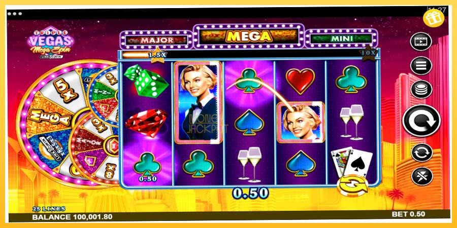 Игровой аппарат Triple Vegas Mega Spin - игра на реальные деньги, картинка 4