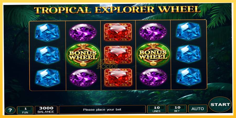 Игровой аппарат Tropical Explorer Wheel - игра на реальные деньги, картинка 1