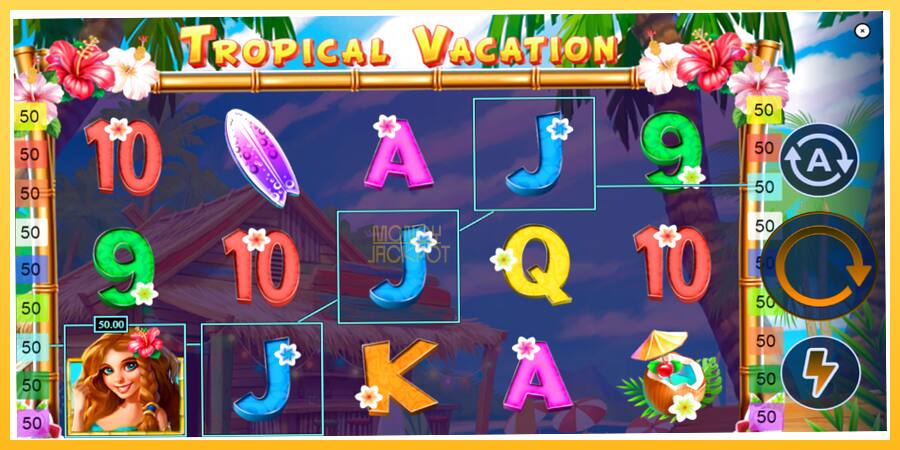 Игровой аппарат Tropical Vacation - игра на реальные деньги, картинка 3