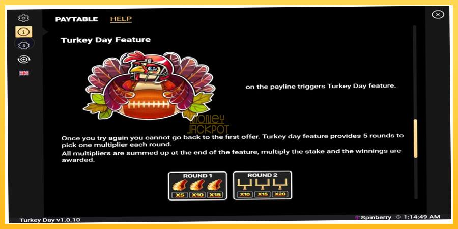 Игровой аппарат Turkey Day - игра на реальные деньги, картинка 5