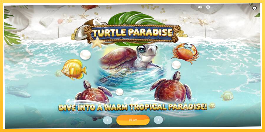 Игровой аппарат Turtle Paradise - игра на реальные деньги, картинка 1