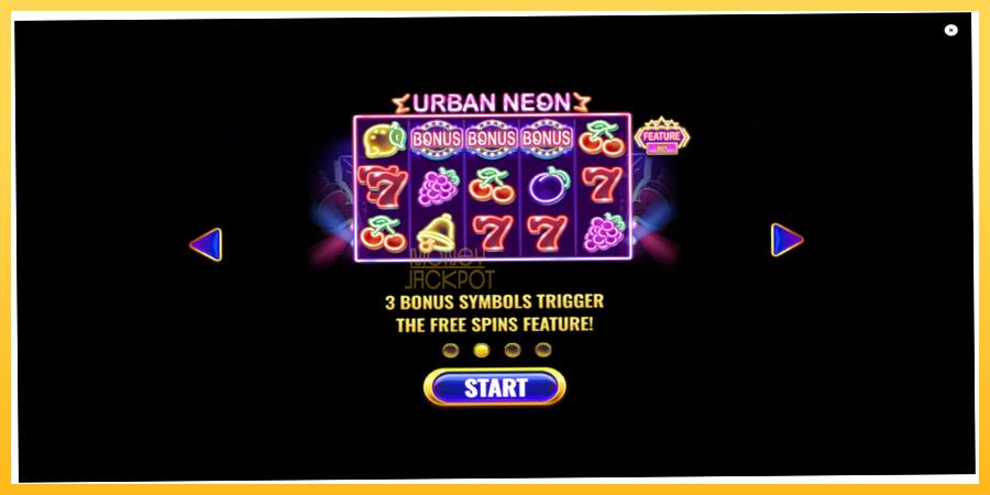 Игровой аппарат Urban Neon - игра на реальные деньги, картинка 1