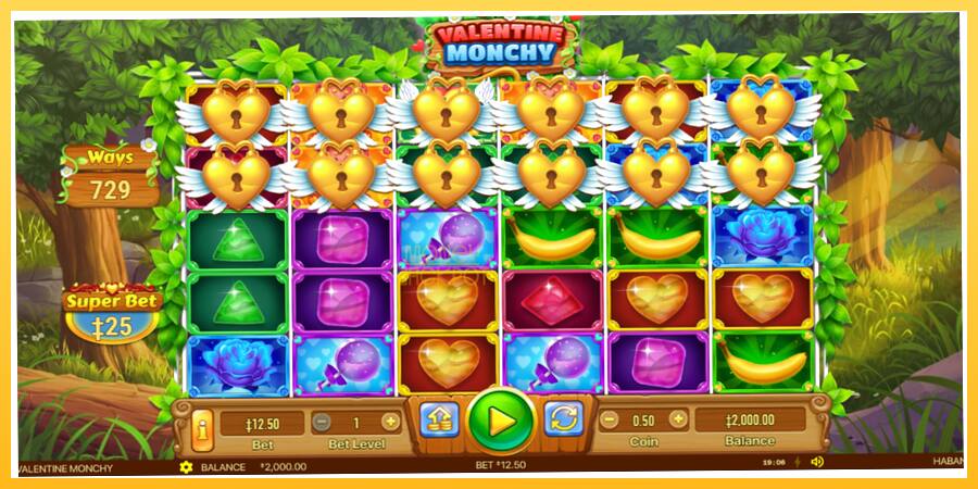 Игровой аппарат Valentine Monchy - игра на реальные деньги, картинка 2