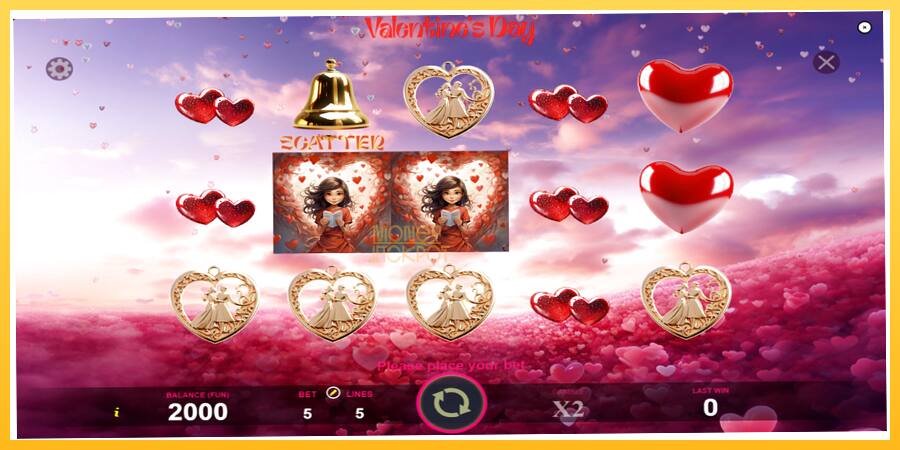 Игровой аппарат Valentines Day - игра на реальные деньги, картинка 2