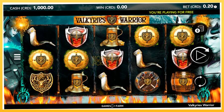 Игровой аппарат Valkyries Warrior - игра на реальные деньги, картинка 1