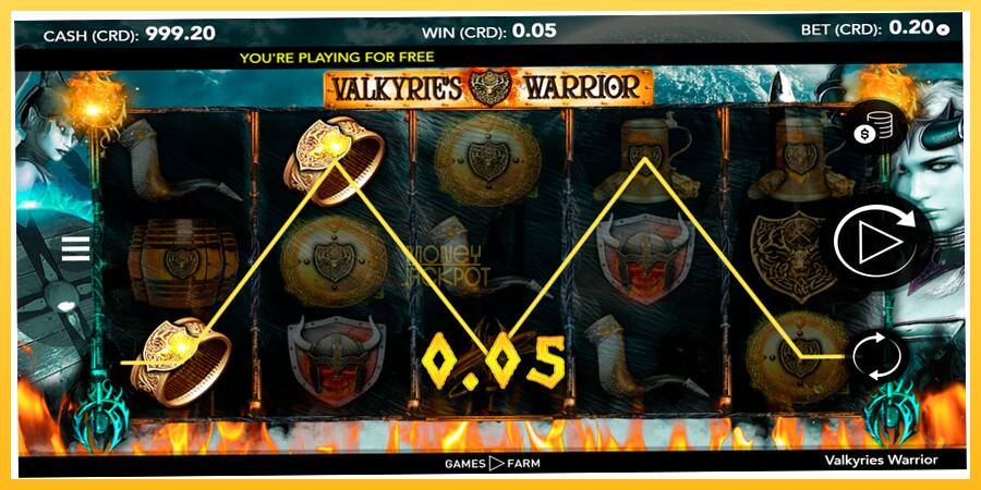 Игровой аппарат Valkyries Warrior - игра на реальные деньги, картинка 2