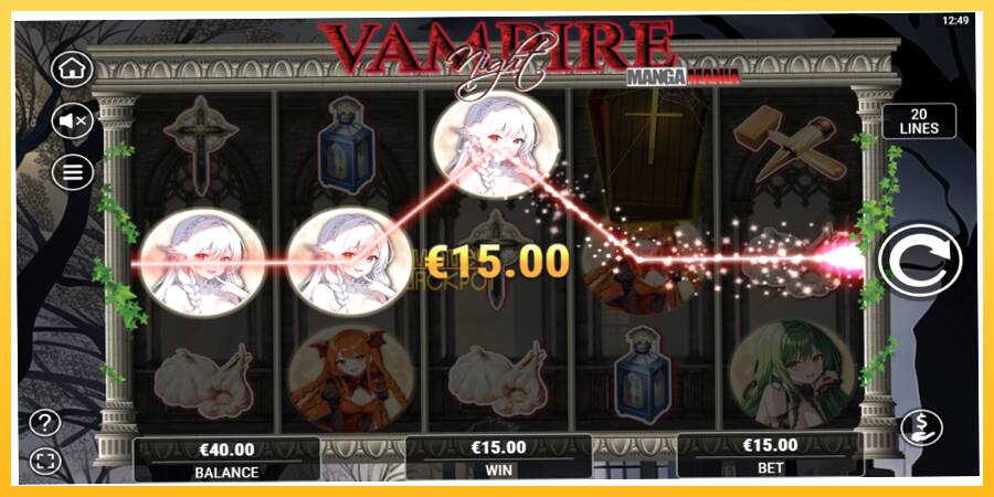 Игровой аппарат Vampire Night - игра на реальные деньги, картинка 3