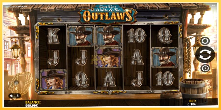 Игровой аппарат Van der Wilde and The Outlaws - игра на реальные деньги, картинка 2