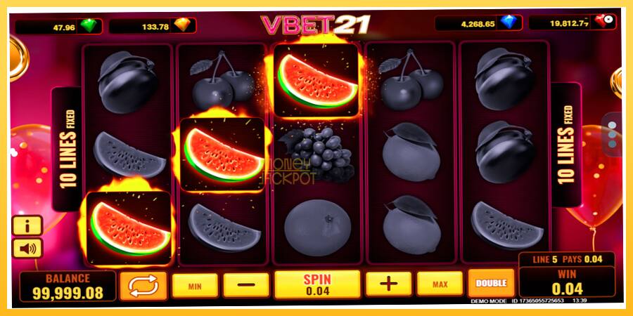 Игровой аппарат Vbet 21 - игра на реальные деньги, картинка 2