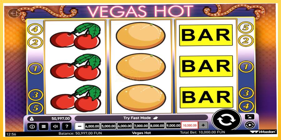 Игровой аппарат Vegas Hot - игра на реальные деньги, картинка 3