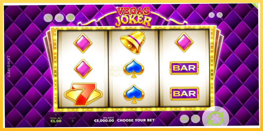 Игровой аппарат Vegas Joker - игра на реальные деньги, картинка 2