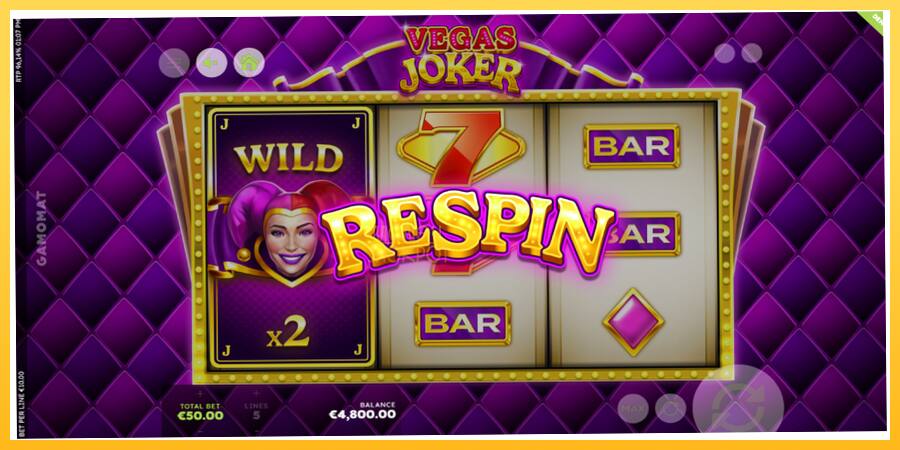 Игровой аппарат Vegas Joker - игра на реальные деньги, картинка 3