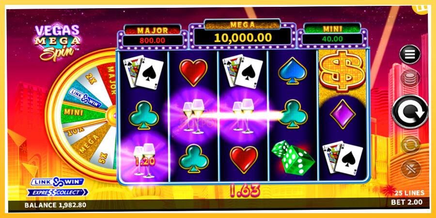 Игровой аппарат Vegas Mega Spin - игра на реальные деньги, картинка 4