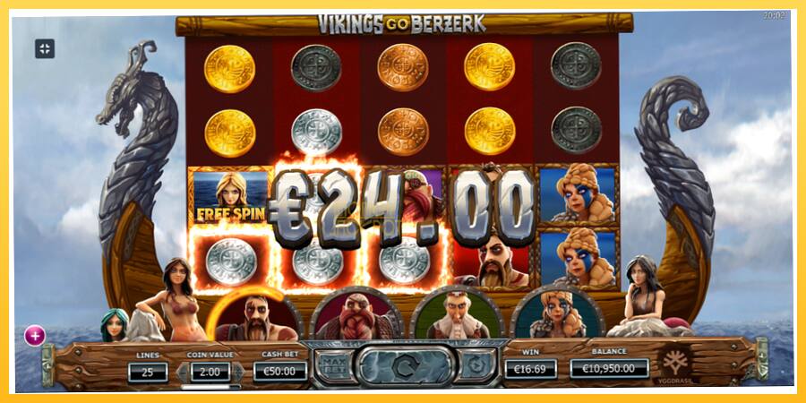 Игровой аппарат Vikings go Berzerk - игра на реальные деньги, картинка 3