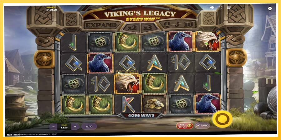 Игровой аппарат Vikings Legacy Everyway - игра на реальные деньги, картинка 2