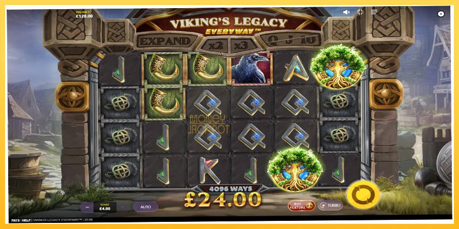 Игровой аппарат Vikings Legacy Everyway - игра на реальные деньги, картинка 3