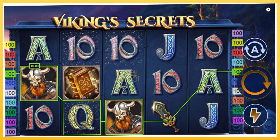 Игровой аппарат Vikings Secrets - игра на реальные деньги, картинка 3