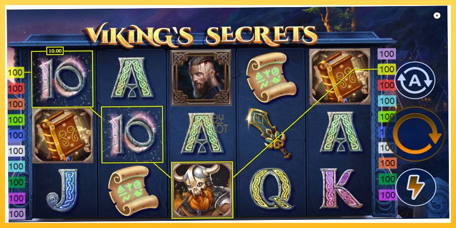 Игровой аппарат Vikings Secrets - игра на реальные деньги, картинка 4