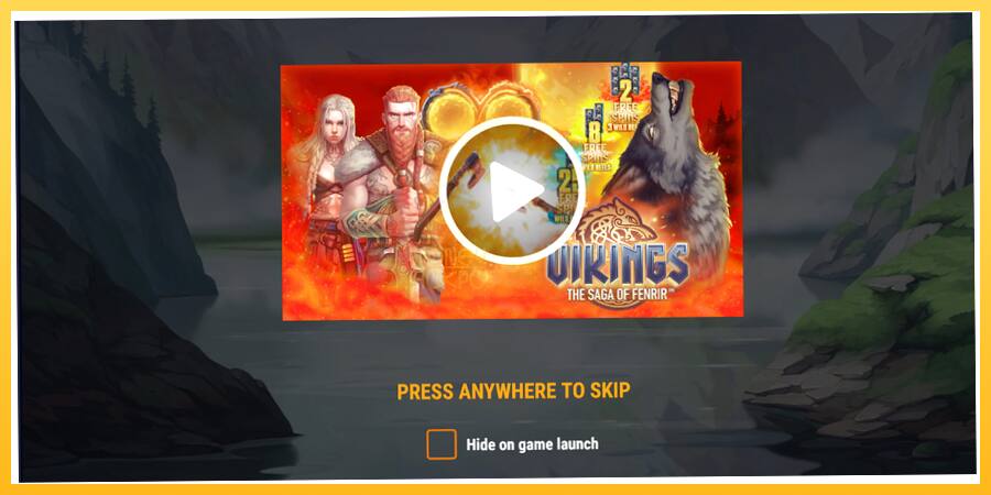 Игровой аппарат Vikings: The Saga of Fenrir - игра на реальные деньги, картинка 1