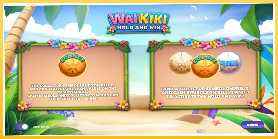 Игровой аппарат Waikiki Hold and Win - игра на реальные деньги, картинка 1