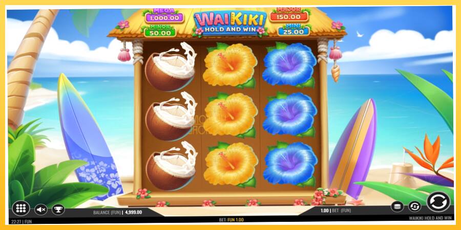 Игровой аппарат Waikiki Hold and Win - игра на реальные деньги, картинка 2