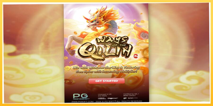 Игровой аппарат Ways of the Qilin - игра на реальные деньги, картинка 1