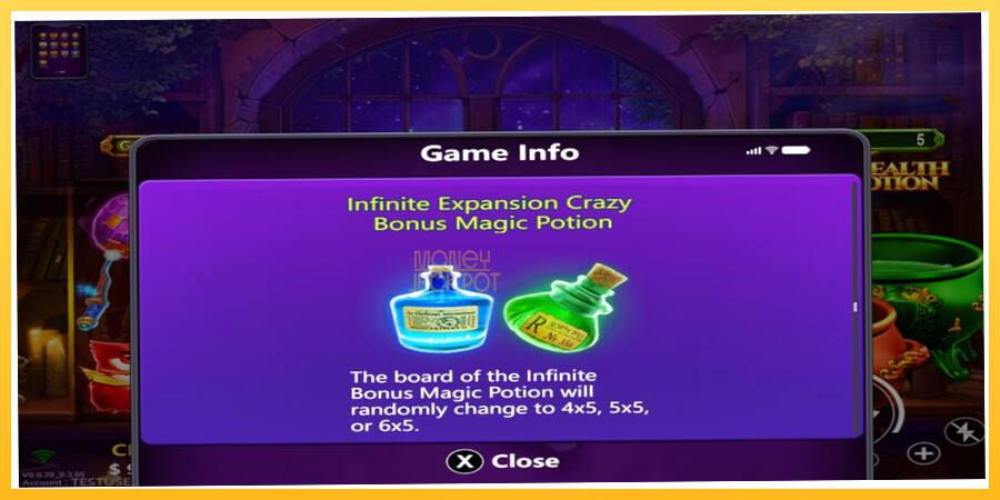 Игровой аппарат Wealth Potion - игра на реальные деньги, картинка 6