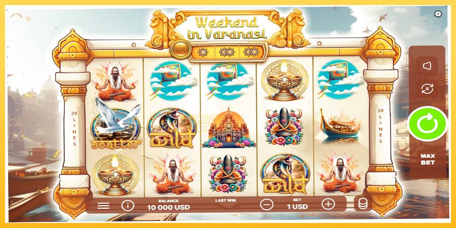 Игровой аппарат Weekend in Varanasi - игра на реальные деньги, картинка 2