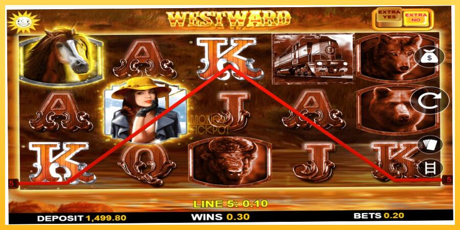 Игровой аппарат Westward - игра на реальные деньги, картинка 2