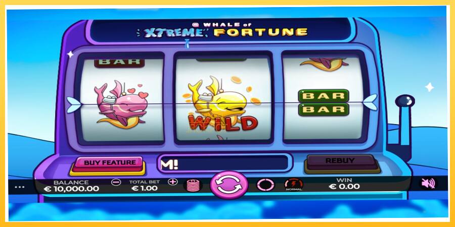 Игровой аппарат Whale of Xtreme Fortune - игра на реальные деньги, картинка 1