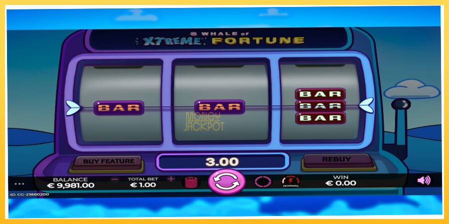 Игровой аппарат Whale of Xtreme Fortune - игра на реальные деньги, картинка 3