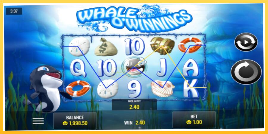 Игровой аппарат Whale O’Winnings - игра на реальные деньги, картинка 2