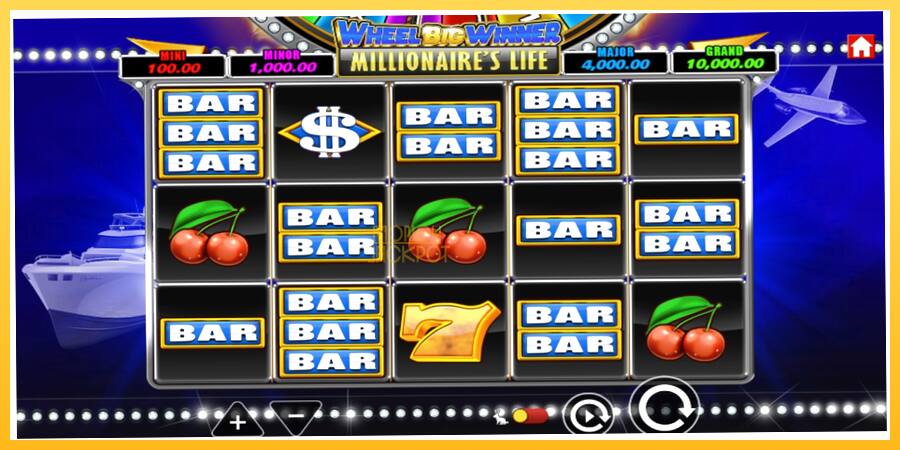 Игровой аппарат Wheel Big Winner Millionaires Life - игра на реальные деньги, картинка 1