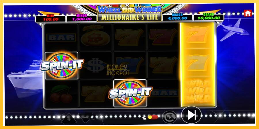 Игровой аппарат Wheel Big Winner Millionaires Life - игра на реальные деньги, картинка 3