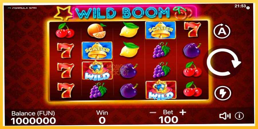 Игровой аппарат Wild Boom - игра на реальные деньги, картинка 1