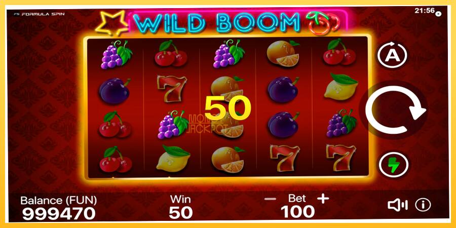 Игровой аппарат Wild Boom - игра на реальные деньги, картинка 3