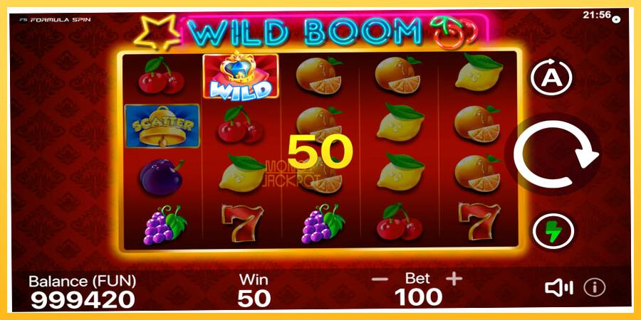 Игровой аппарат Wild Boom - игра на реальные деньги, картинка 5