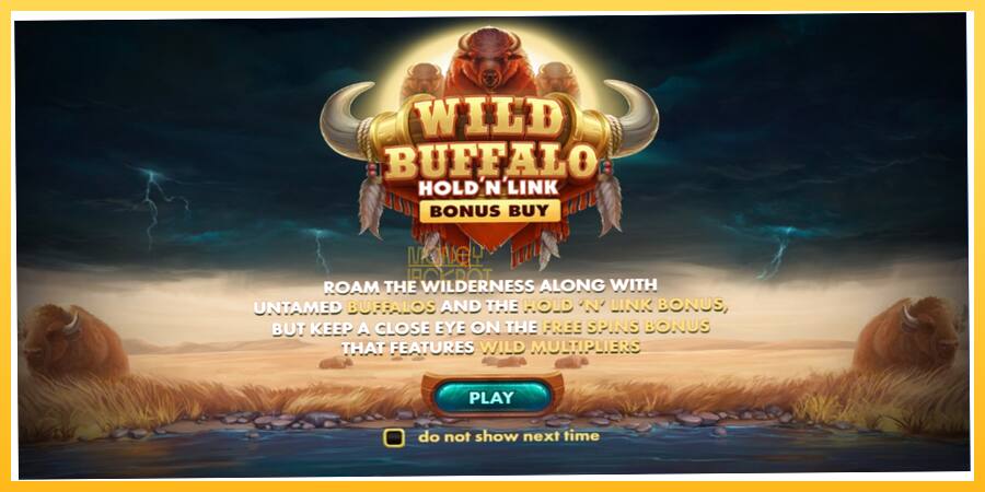 Игровой аппарат Wild Buffalo Hold N Link Bonus Buy - игра на реальные деньги, картинка 1