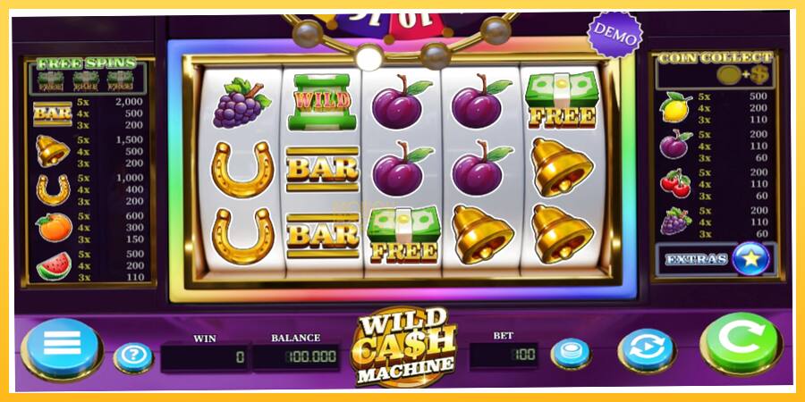 Игровой аппарат Wild Cash Machine - игра на реальные деньги, картинка 1