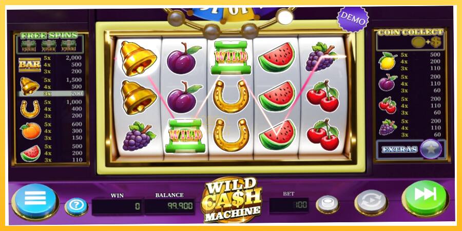 Игровой аппарат Wild Cash Machine - игра на реальные деньги, картинка 2