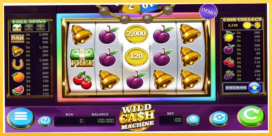 Игровой аппарат Wild Cash Machine - игра на реальные деньги, картинка 3