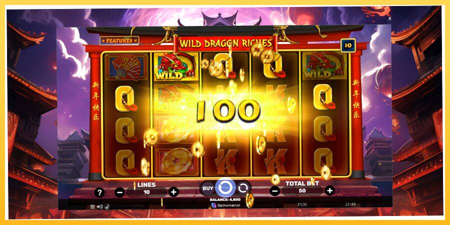 Игровой аппарат Wild Dragon Riches - игра на реальные деньги, картинка 3