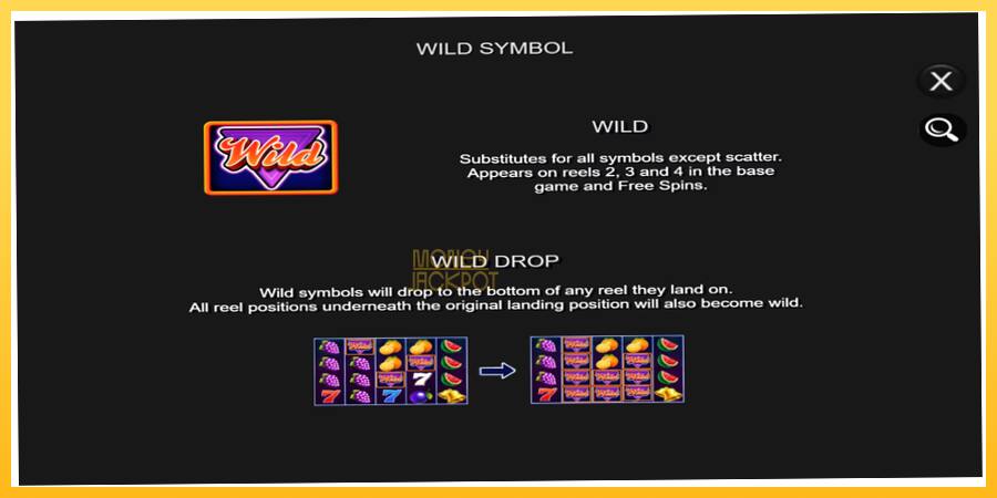 Игровой аппарат Wild Drop Multiplier - игра на реальные деньги, картинка 6