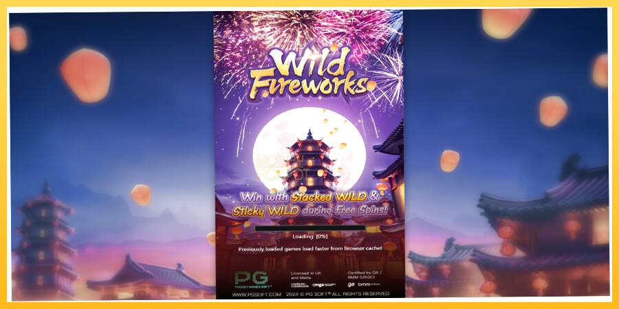 Игровой аппарат Wild Fireworks - игра на реальные деньги, картинка 1