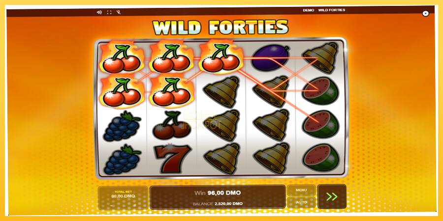 Игровой аппарат Wild Forties - игра на реальные деньги, картинка 4