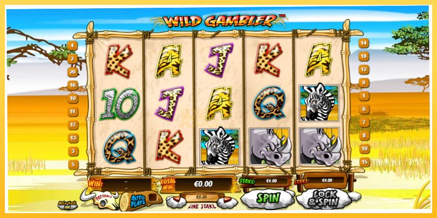 Игровой аппарат Wild Gambler - игра на реальные деньги, картинка 1