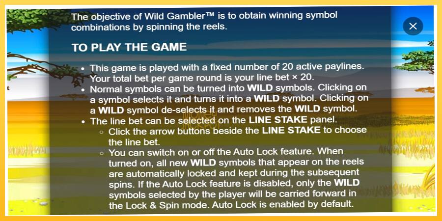 Игровой аппарат Wild Gambler - игра на реальные деньги, картинка 7