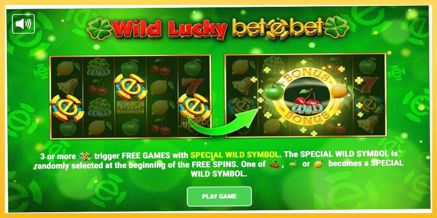 Игровой аппарат Wild Lucky Betebet - игра на реальные деньги, картинка 1